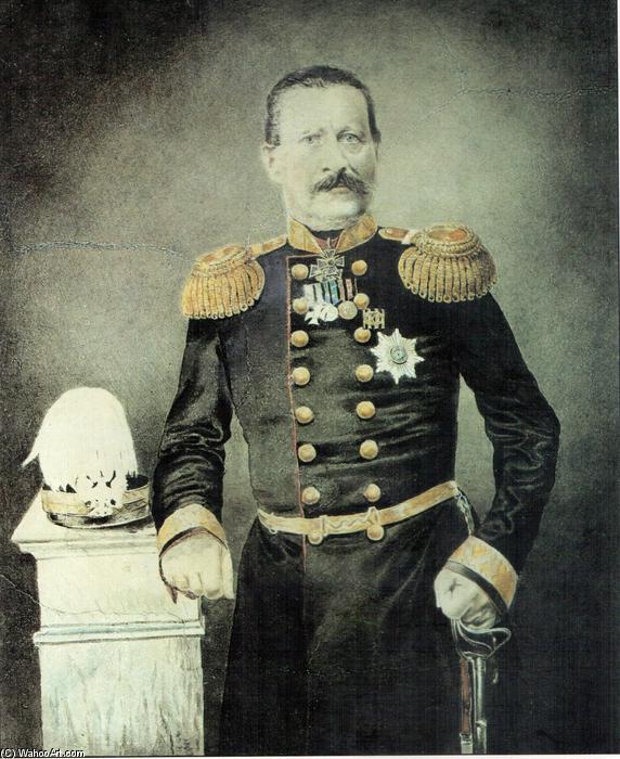 Portrait Of Governor Zamyatnin — Vasily Ivanovich Surikov