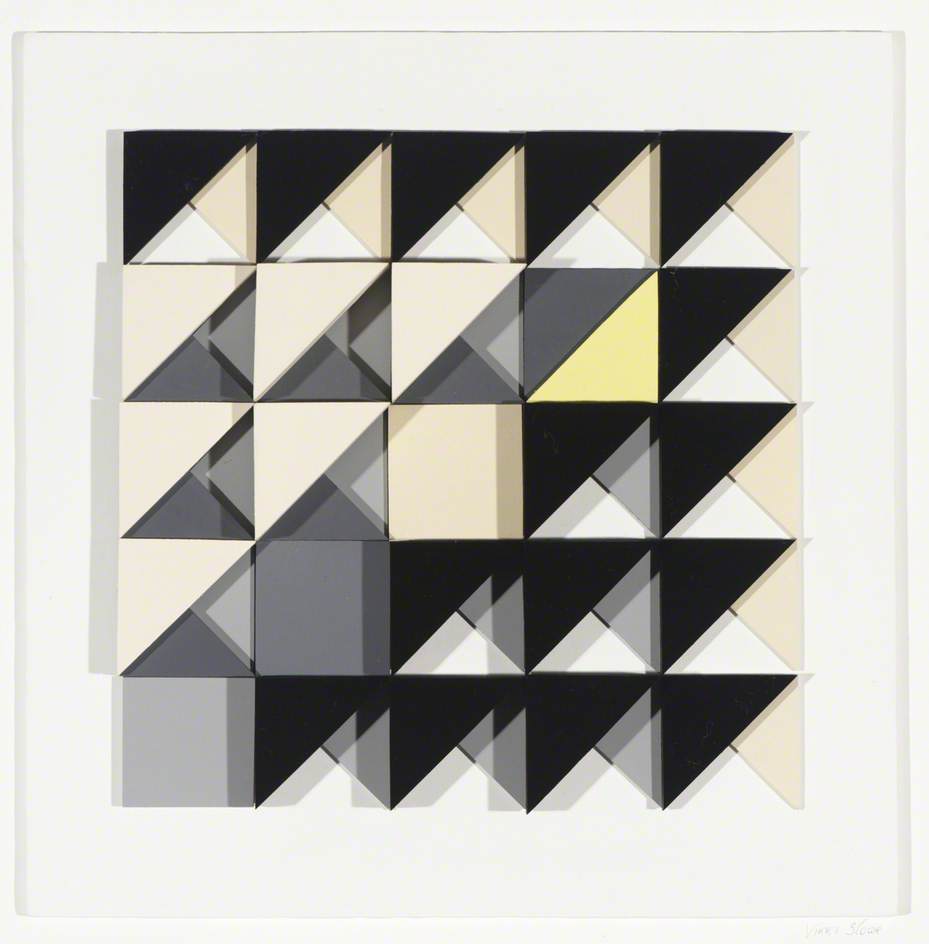 Abstract Construction With Yellow No.1 — Vikki Slowe