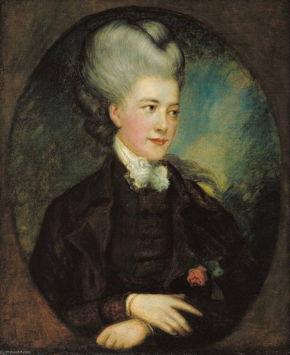 Lady Georgiana Poyntz, Countess Spencer — Thomas Gainsborough