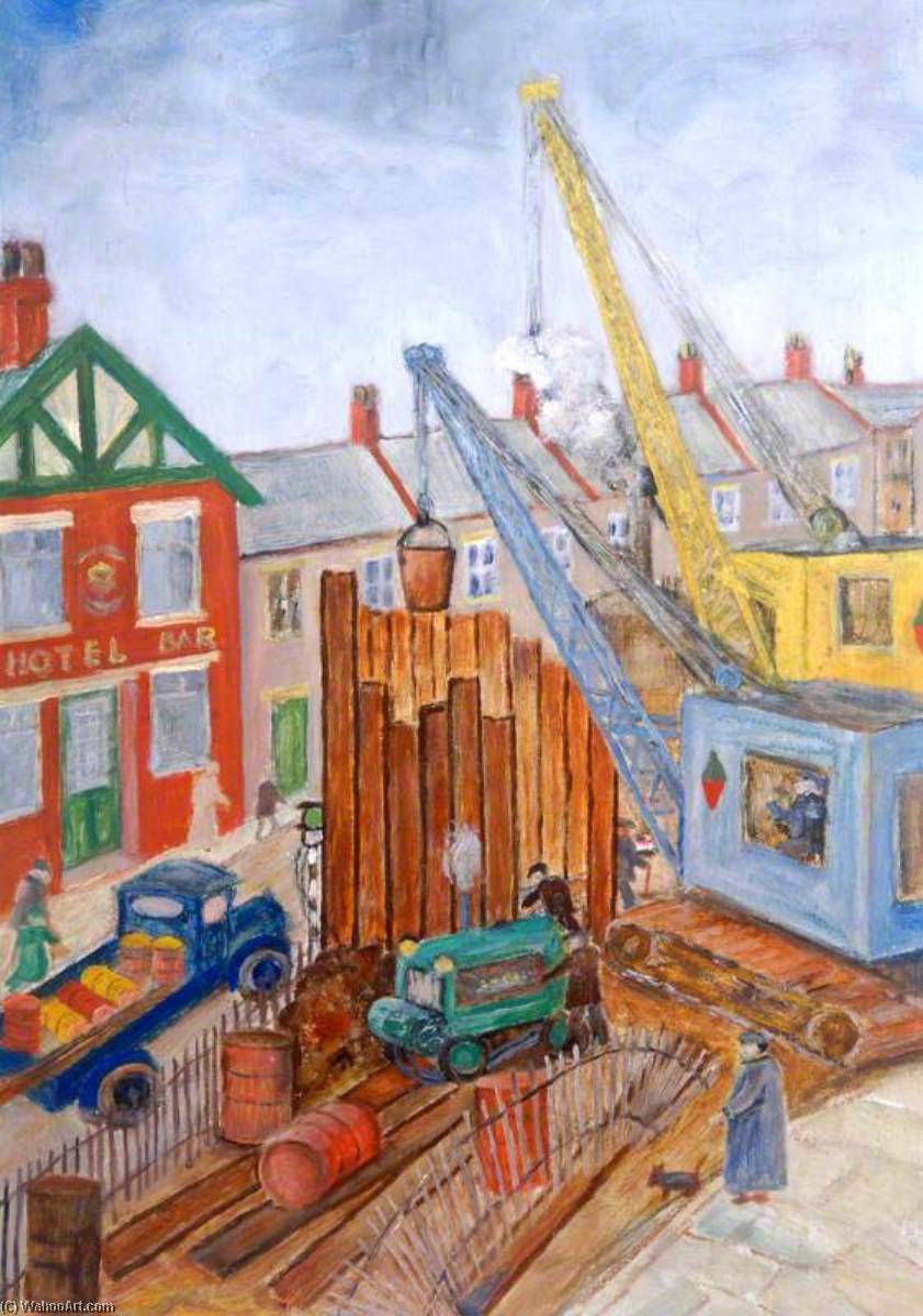 Hole In The High Street, Newbiggin, Northumberland — Len Robinson