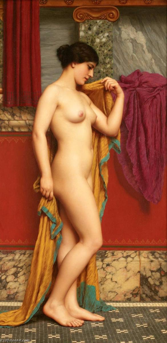 In The Tepidarium — R.b.a John William Godward
