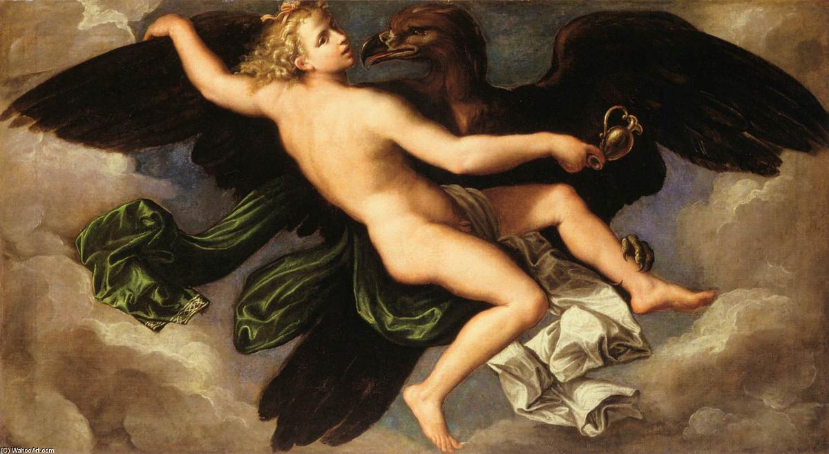 The Rape Of Ganymede — Girolamo Da Carpi