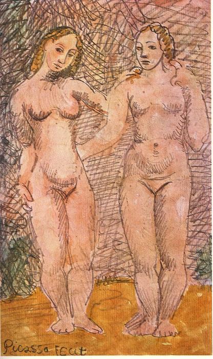 Two Nude Women — Пабло Пикассо
