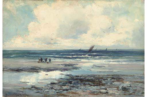 Waiting For The Fishing Boats — Henry Hadfield Cubley