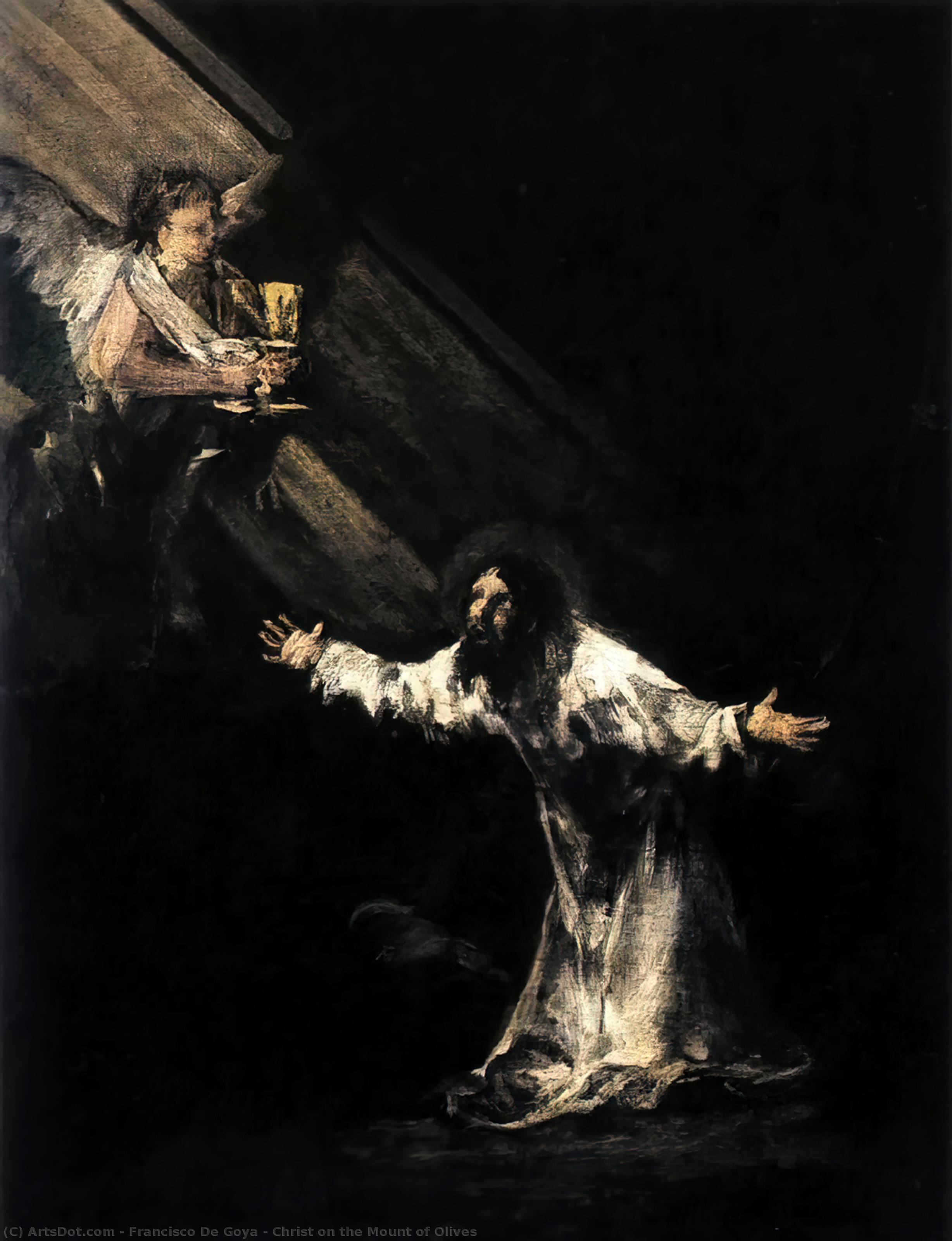 Christ On The Mount Of Olives — Francisco José De Goya Y Lucientes