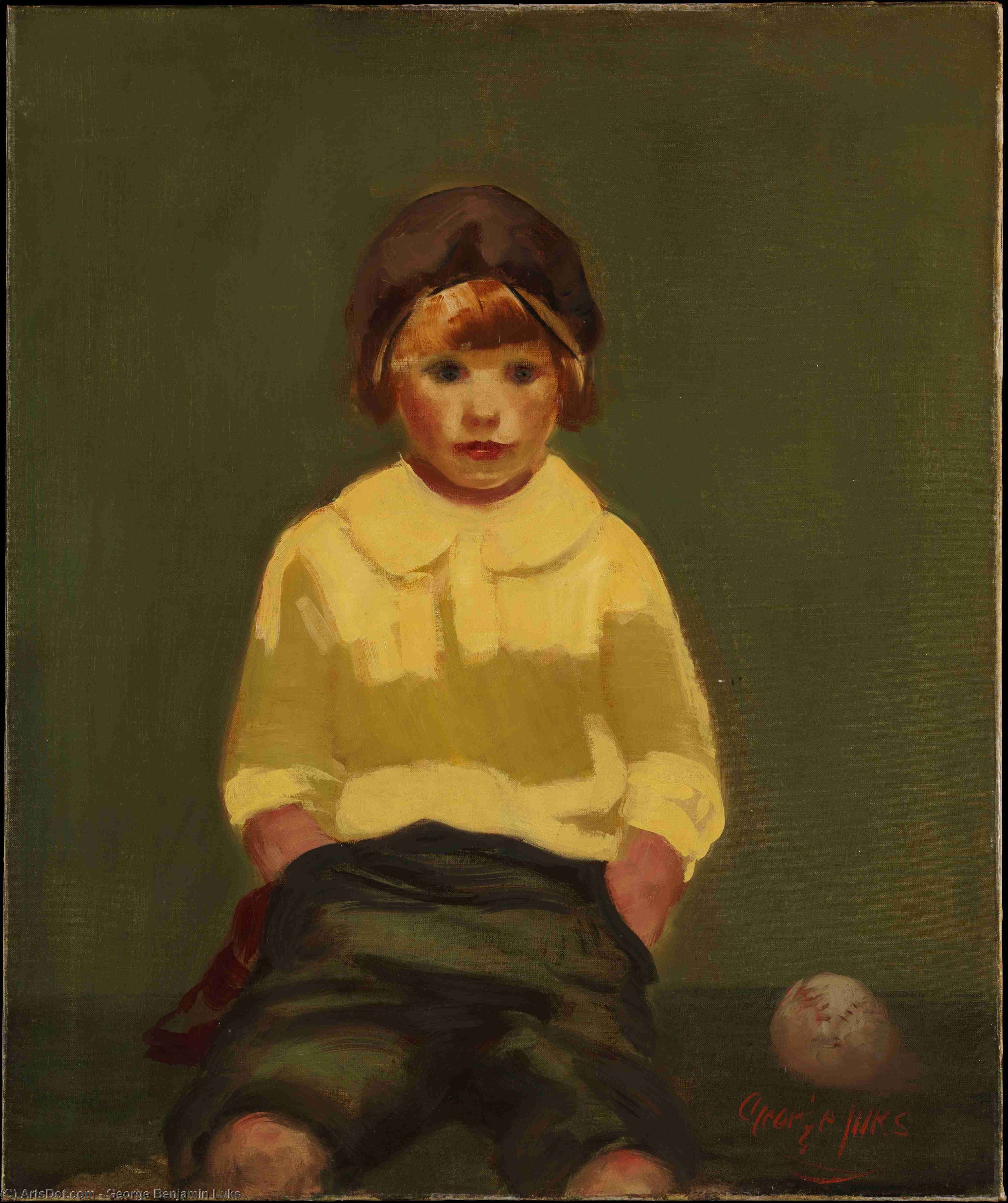 Boy With Baseball — Џорџ Лукс