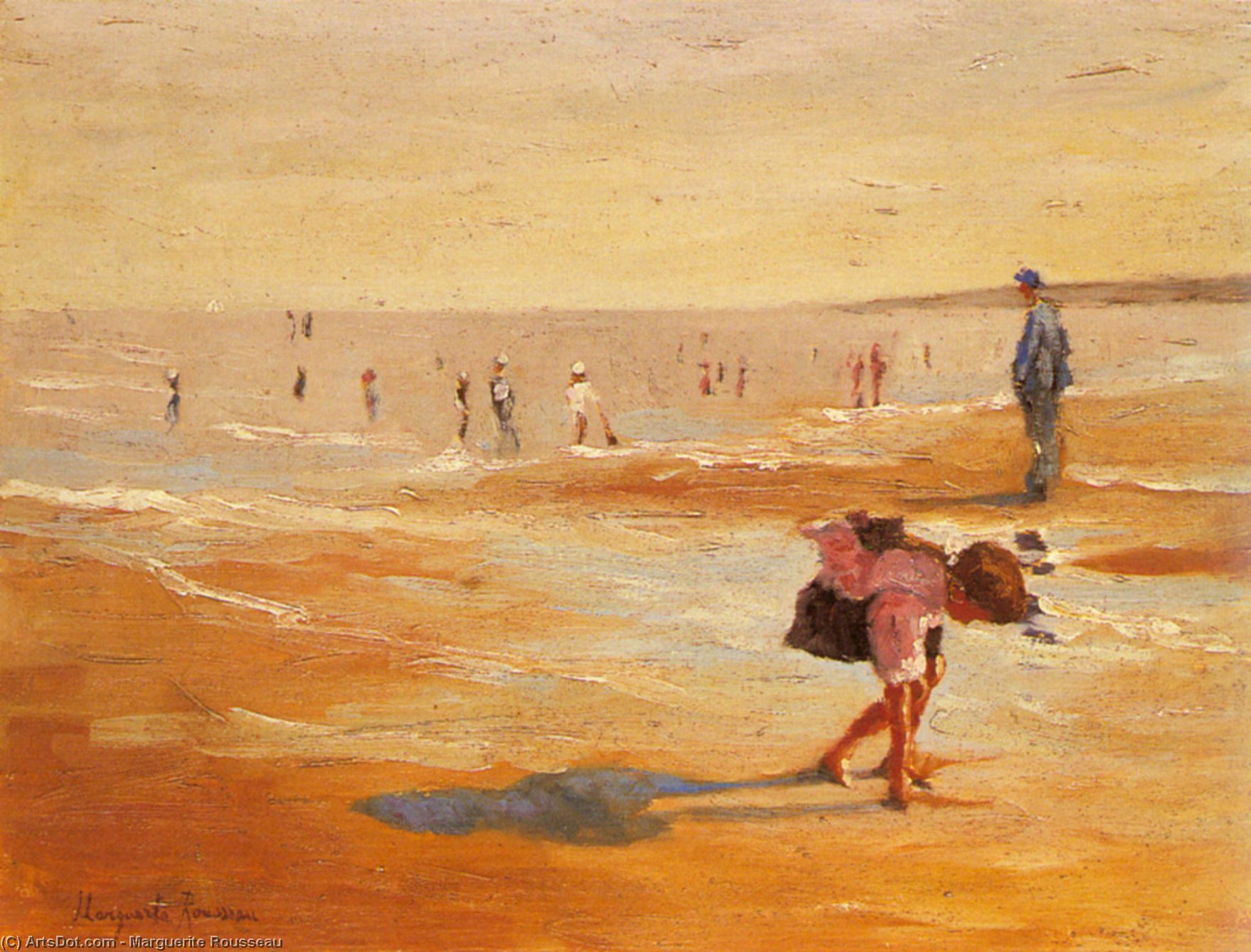 On The Beach — Marguerite Rousseau