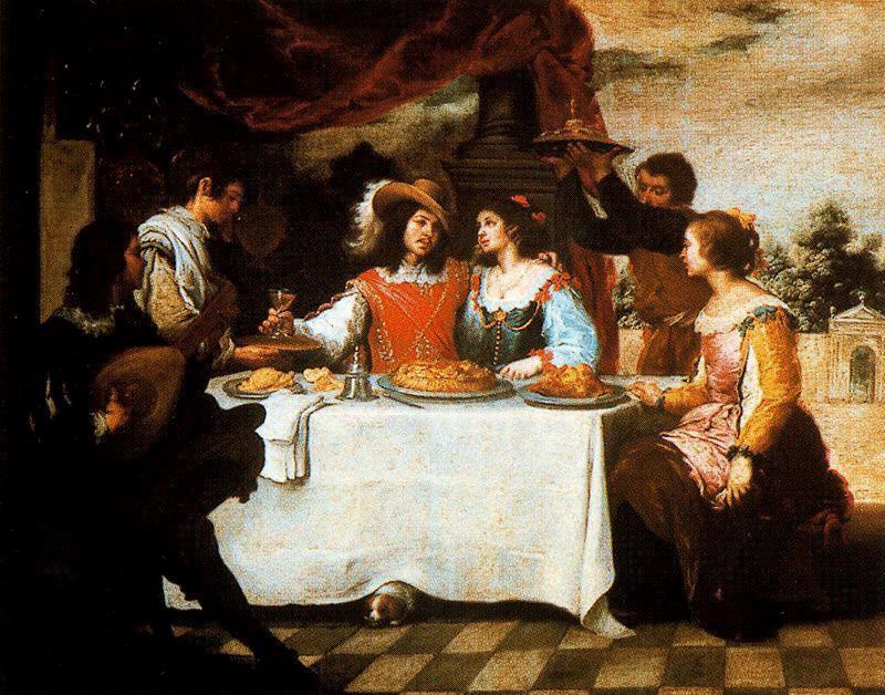El Hijo Pródigo Hace Vida Disoluta — Bartolomé Esteban Murillo