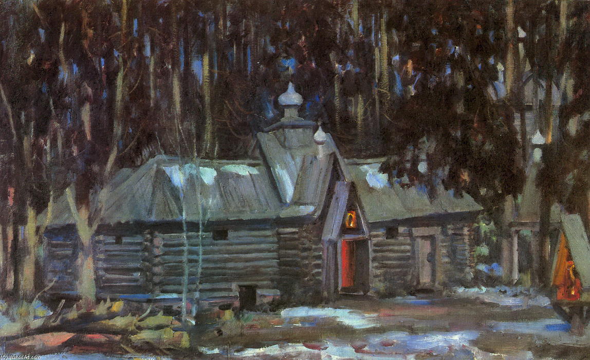 Stage Design For Mussorgsky's Opera 'khovanshina' — Konstantin Yuon