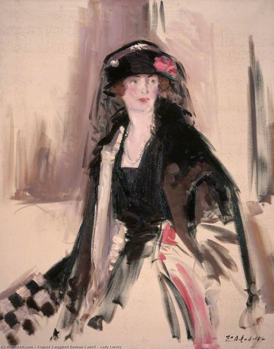 Lady Lavery — Francis Campbell Bolleau Cadell