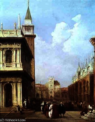 Venice From The Piazzetta — Edward Pritchett