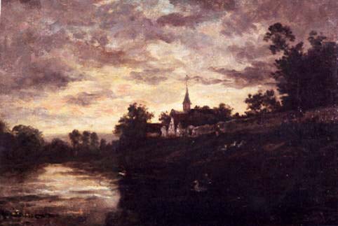 Banks Of The Oise — Charles-françois Daubigny