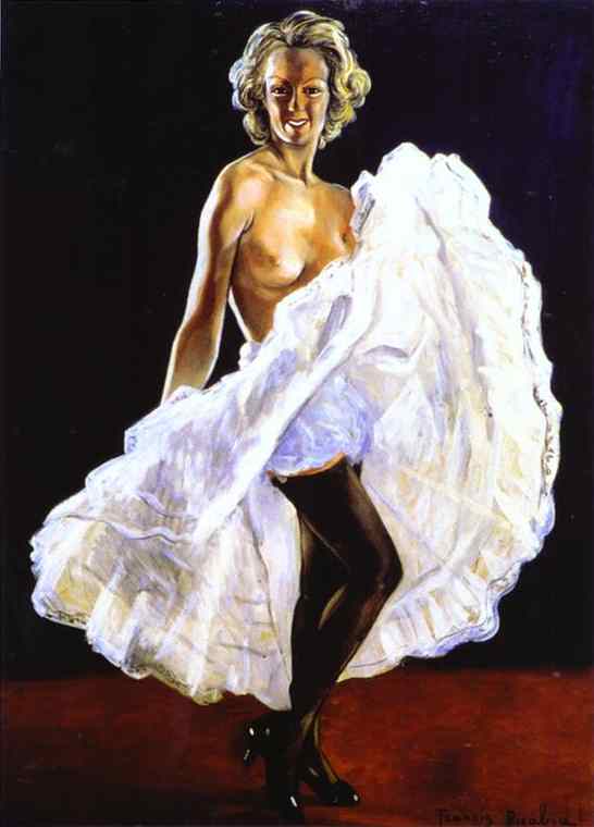 Dancer Of French Cancan (la Danseuse De French-cancan) — Francis Picabia