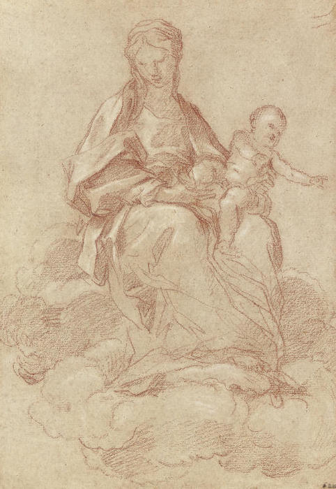 The Madonna And Child — Carlo Maratta