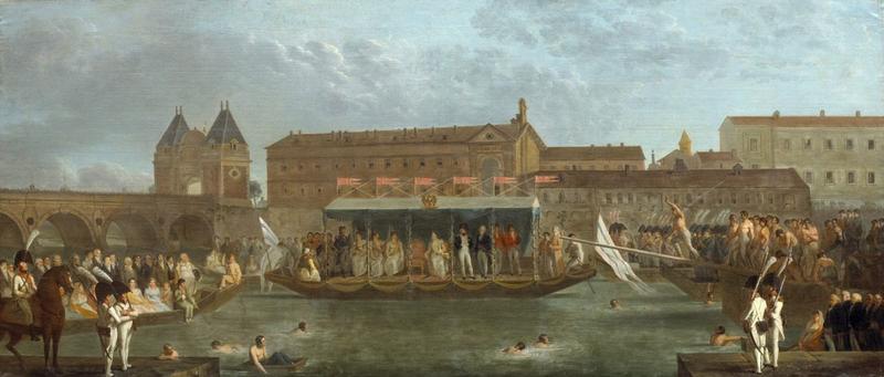 Jeux Nautiques Sur La Garonne, À Toulouse , En Présence De L'empereur Napoléon Ier (26 Juillet 1808) — Roques Joseph