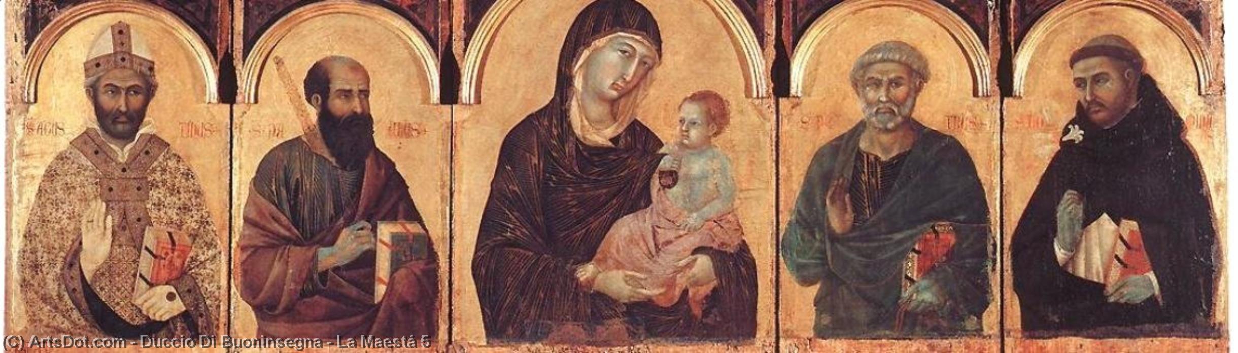 La Maestá 5 — Duccio Di Buoninsegna