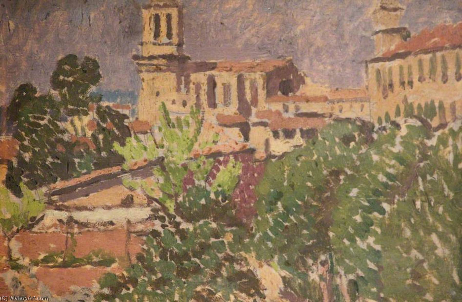 Townscape, South Of France ( ) — Edward Morland Lewis