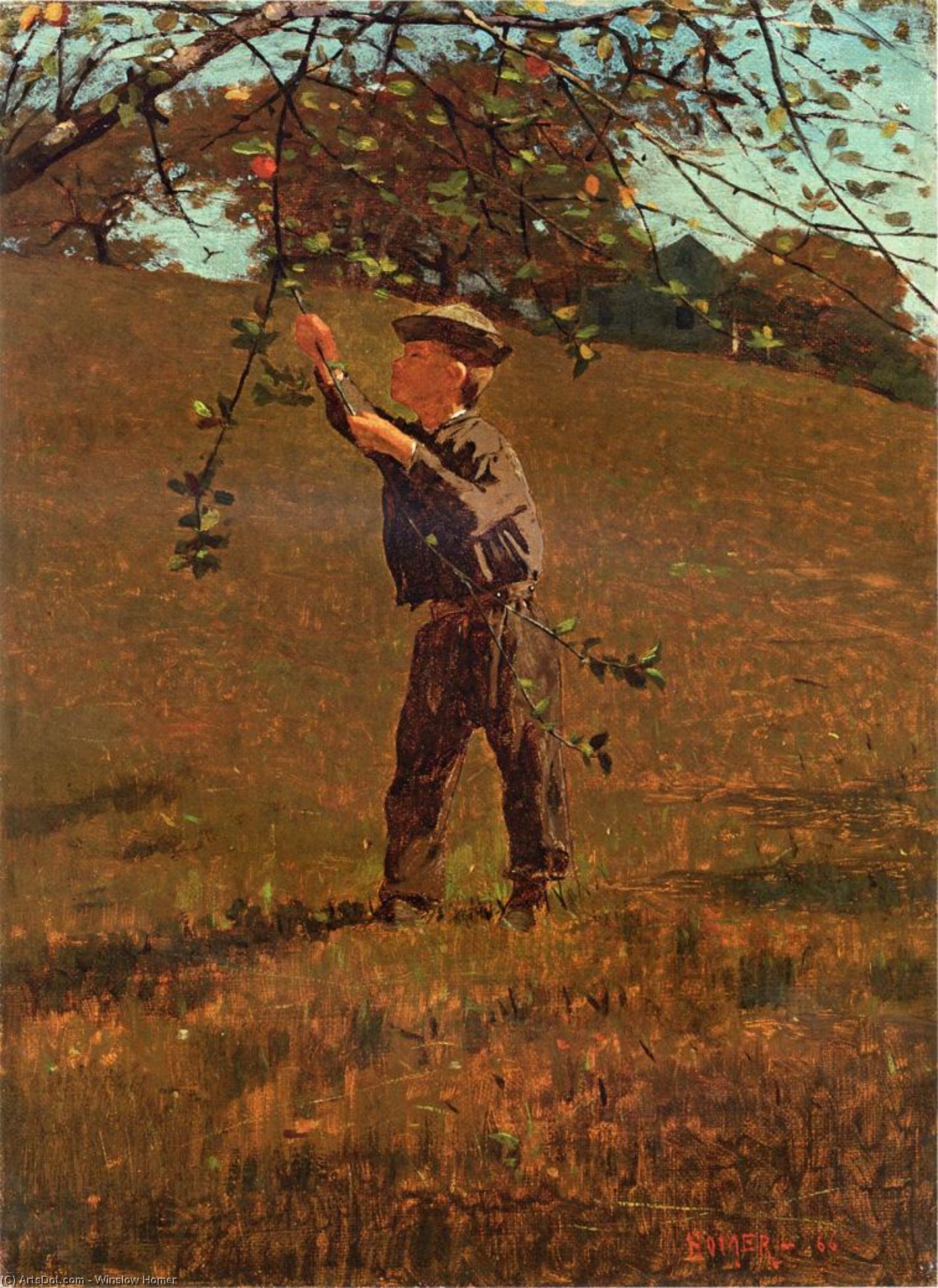 Green Apples — Winslow Homer
