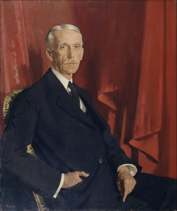 Portrait Of Andrew W. Mellon — Sir William Newenham Montague Orpen