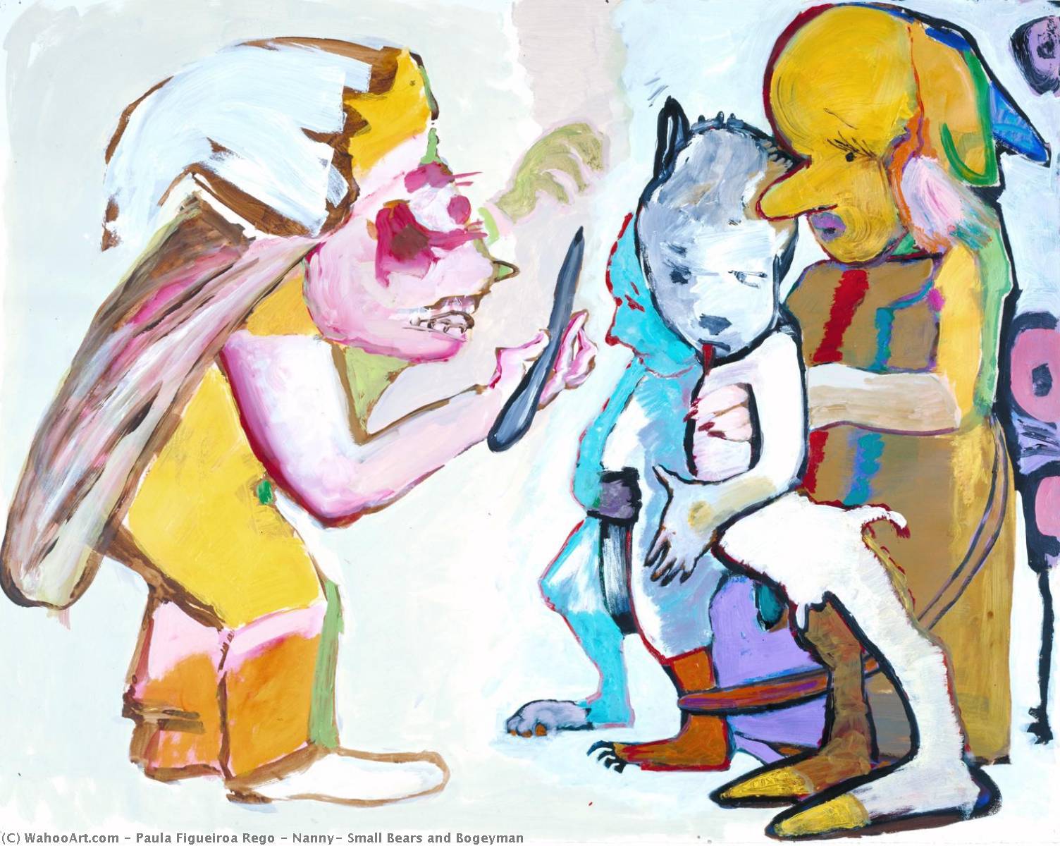 Nanny, Small Bears And Bogeyman — Paula Figueiroa Rego