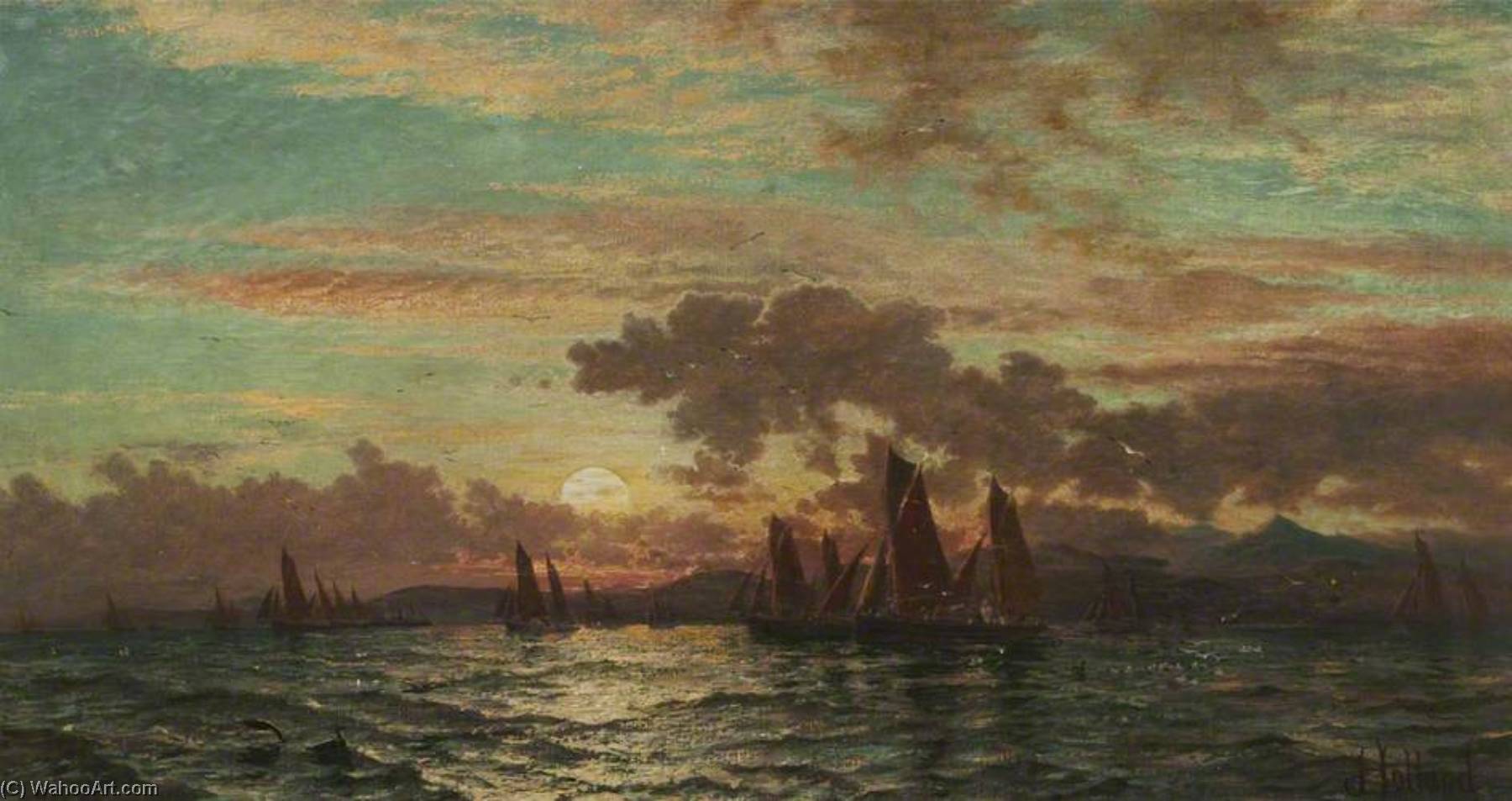 The Fishing Fleet Off The West Coast — John Holland