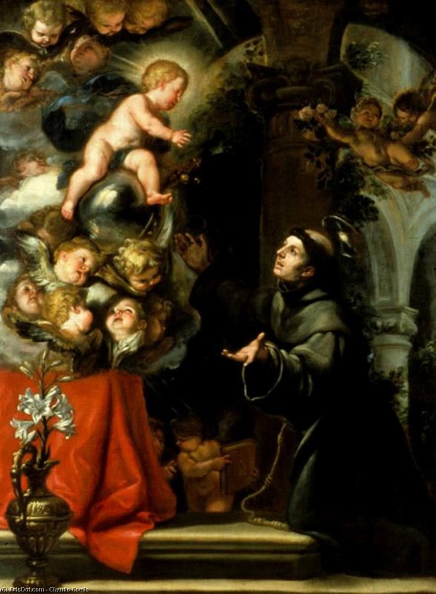 Vision Of St. Anthony Of Padua — Claudio Coello