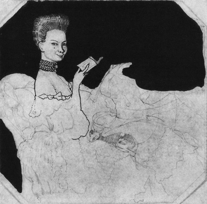 Lady With The Dog — Konstantin Andreevic Somov