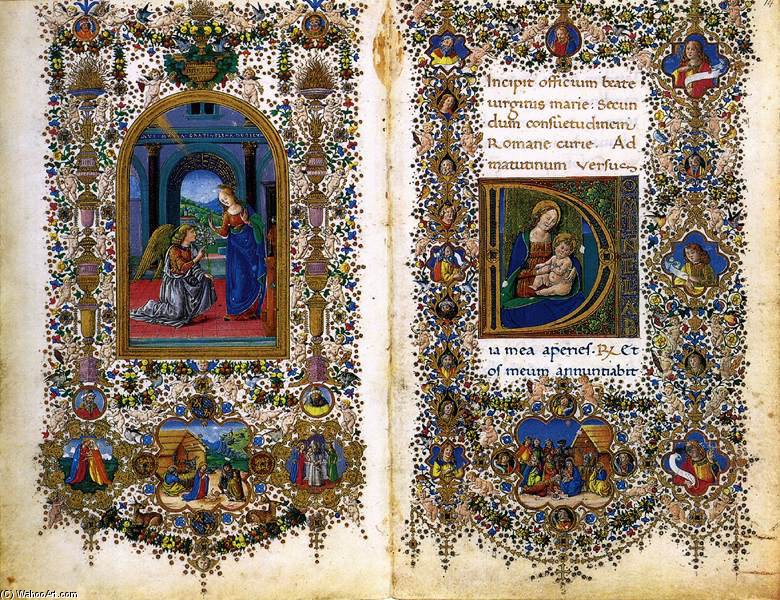 Book Of Hours Of Lorenzo De' Medici — Francesco Rosselli