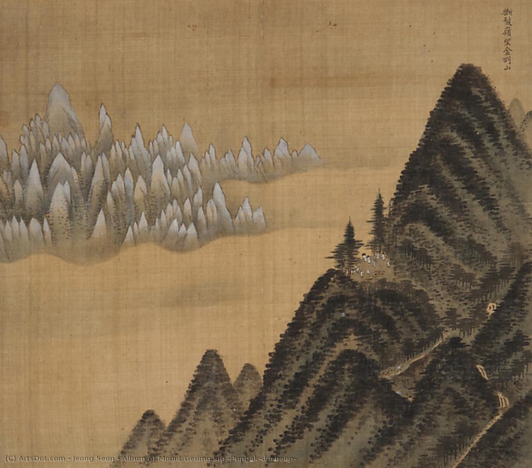 Album Of Mount Geumgang (pungak-docheop) — Jeong Seon