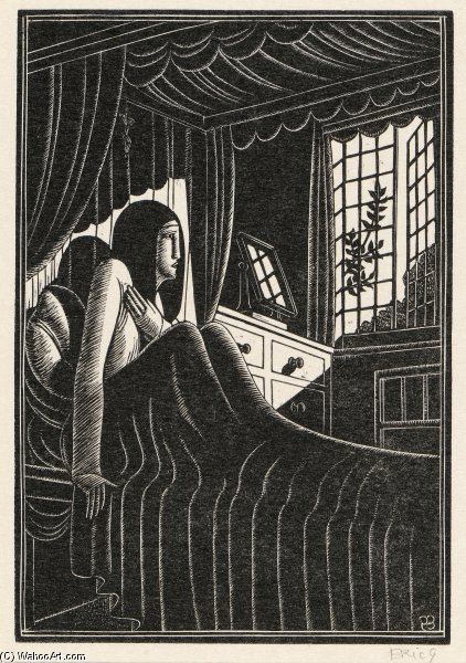 Autumn Midnight - — Eric Gill