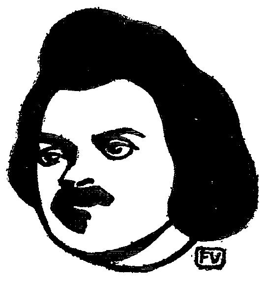 French Writer Honoré De Balzac — Félix Vallotton