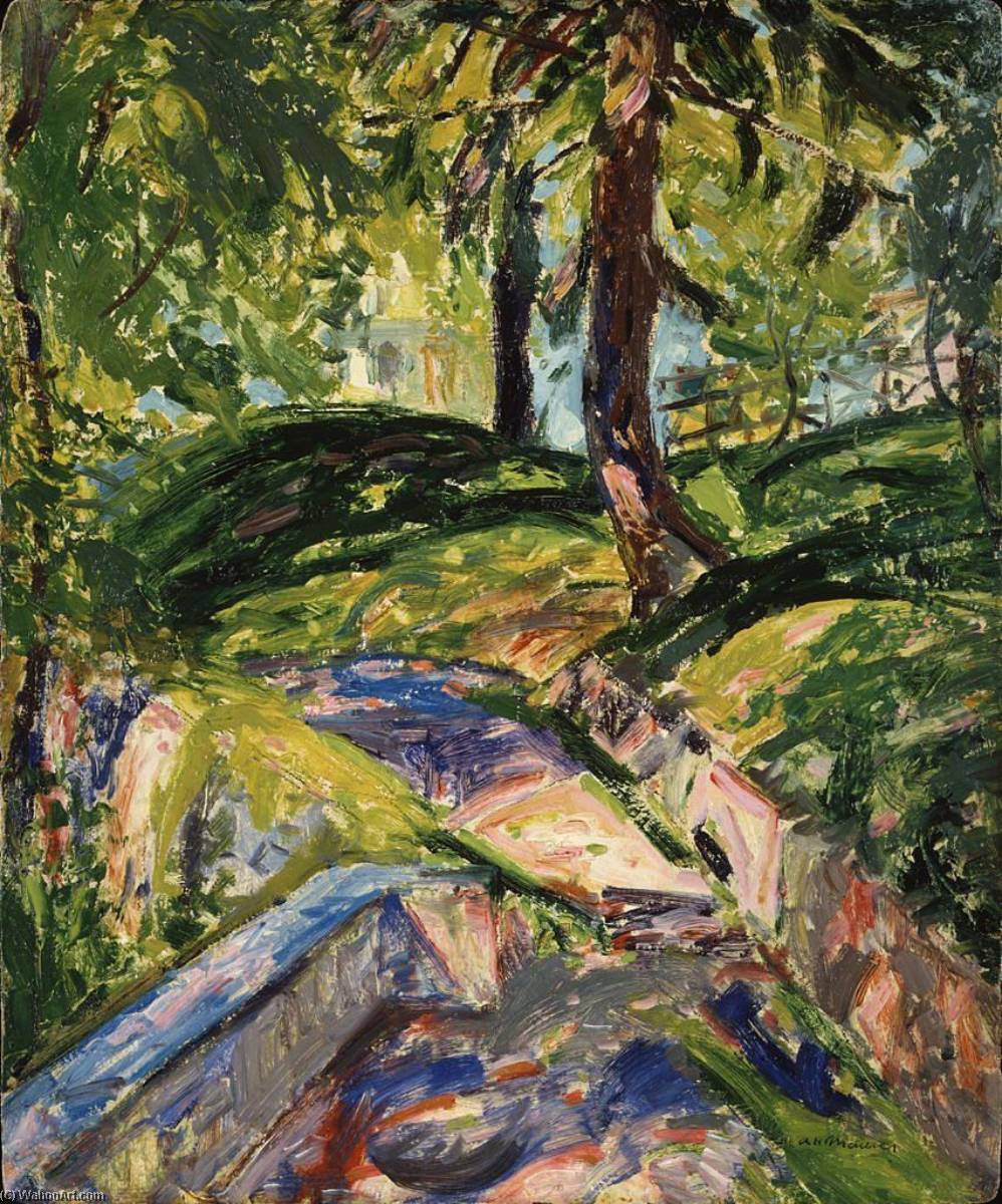(landscape) — Alfred Henry Maurer