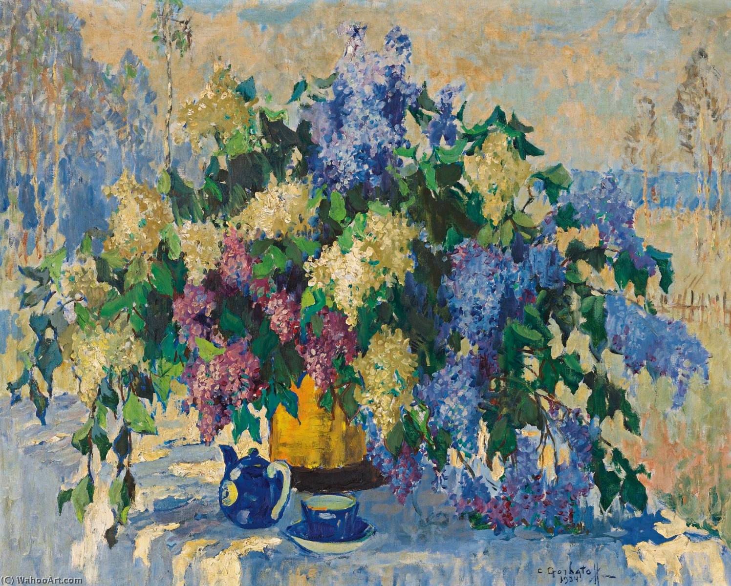 Lilacs — Konstantin Ivanovich Gorbatov