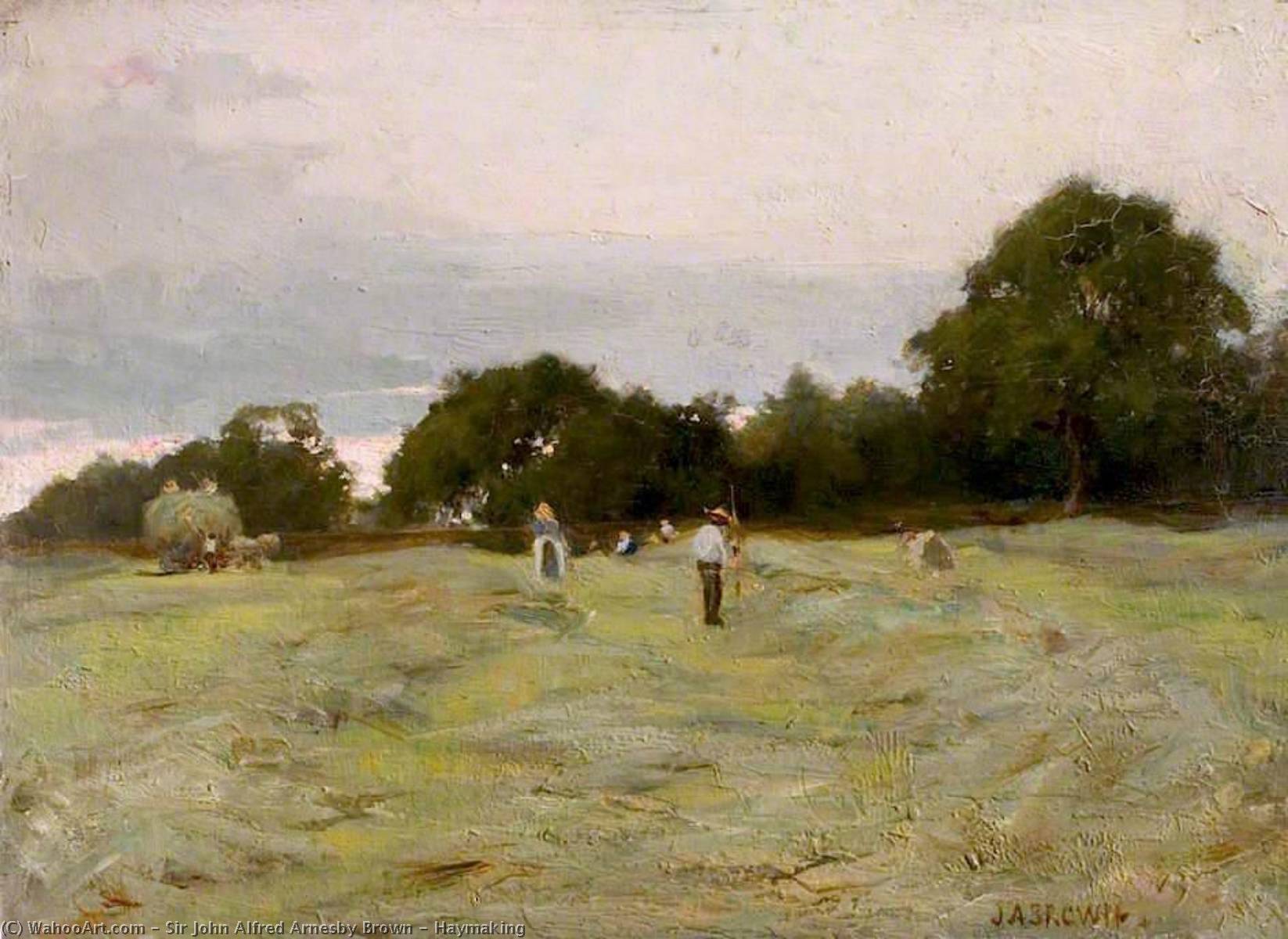 Haymaking — Сэр Джон Альфред Арнесби Браун