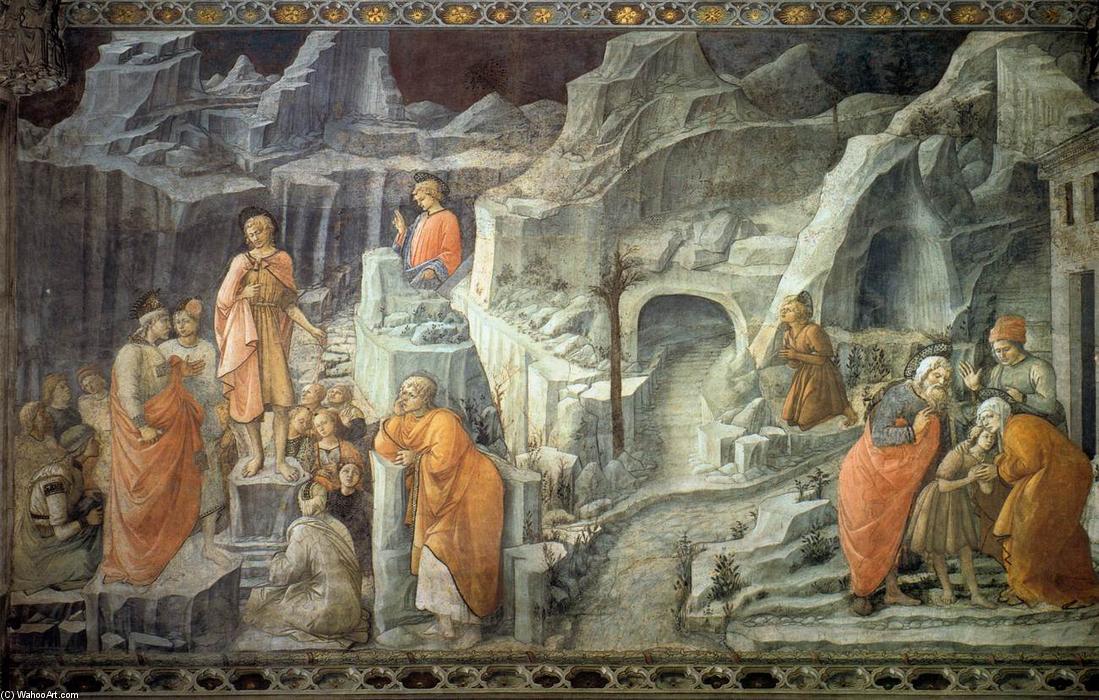 St John Taking Leave Of His Parents — Filippo Di Tommaso Lippi