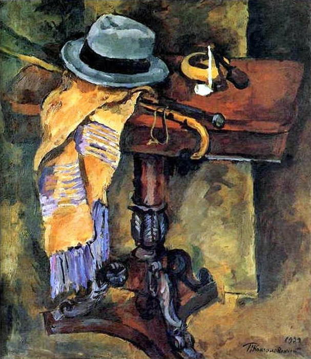 Still Life. Table With A Hat. — Петр Кончаловский