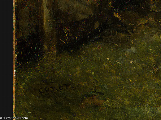 Rocks In The Forest Of Fontainebleau — Jean-baptiste-camille Corot