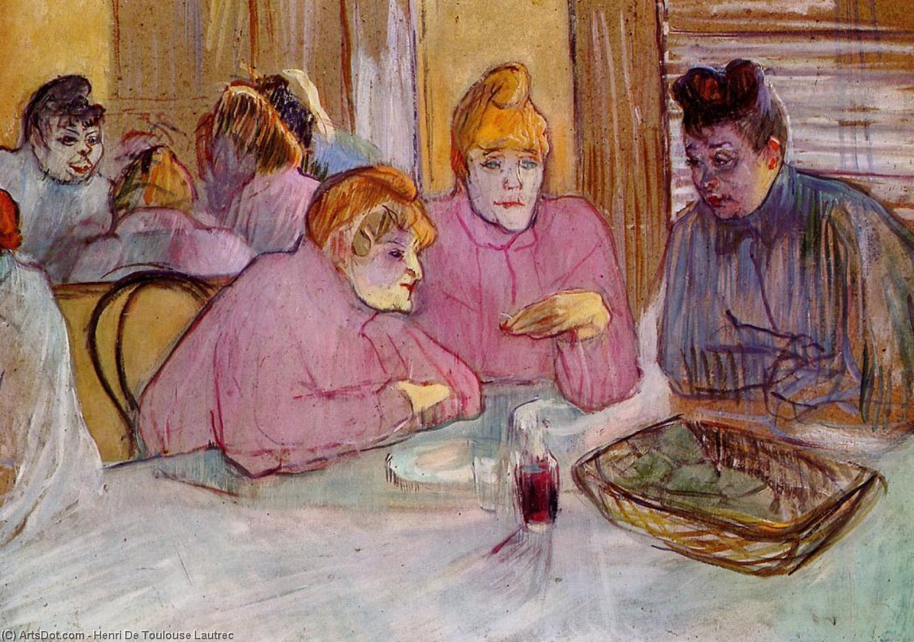Woman In A Brothel — Henri De Toulouse-lautrec