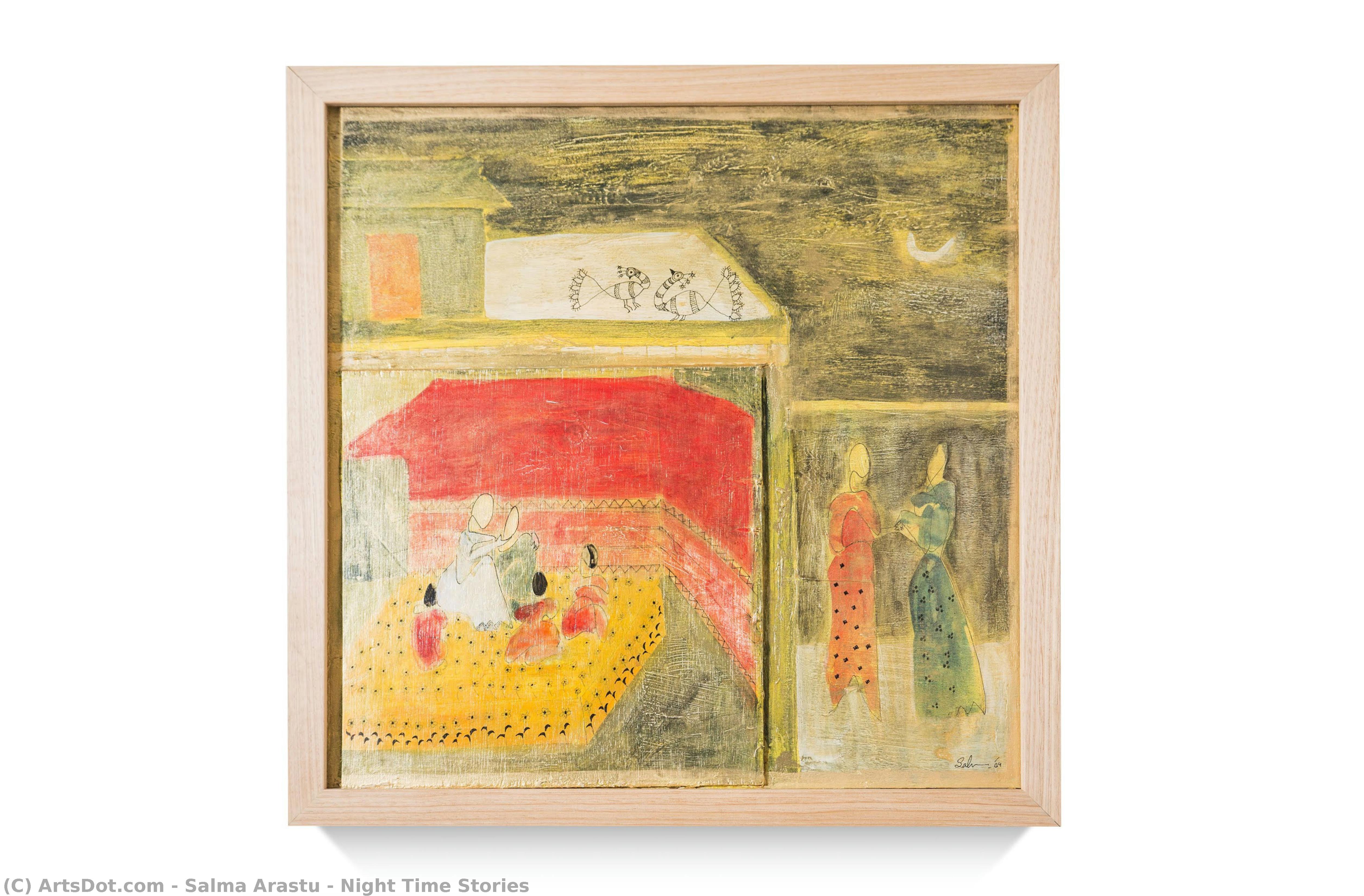 Night Time Stories — Salma Arastu