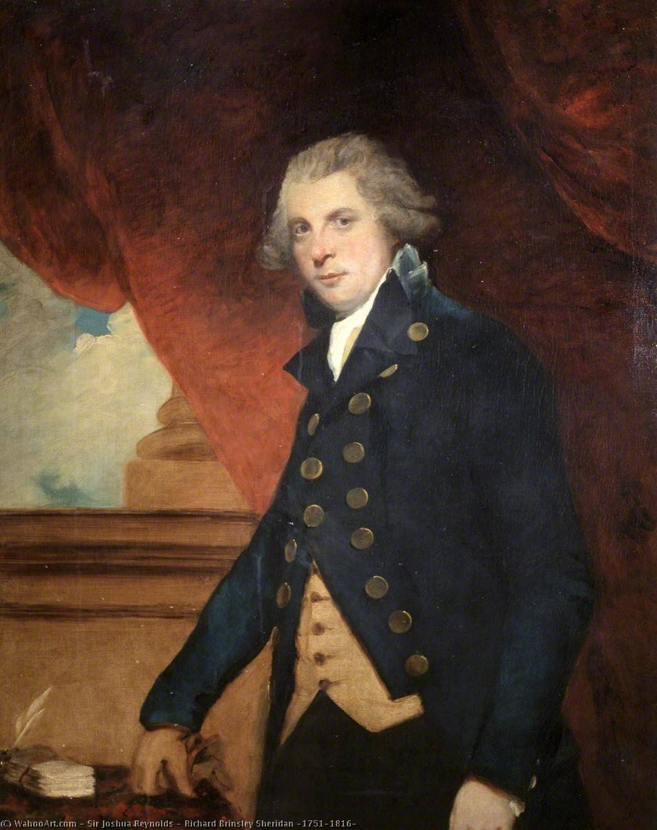 Richard Brinsley Sheridan (1751–1816) — Sir Joshua Reynolds