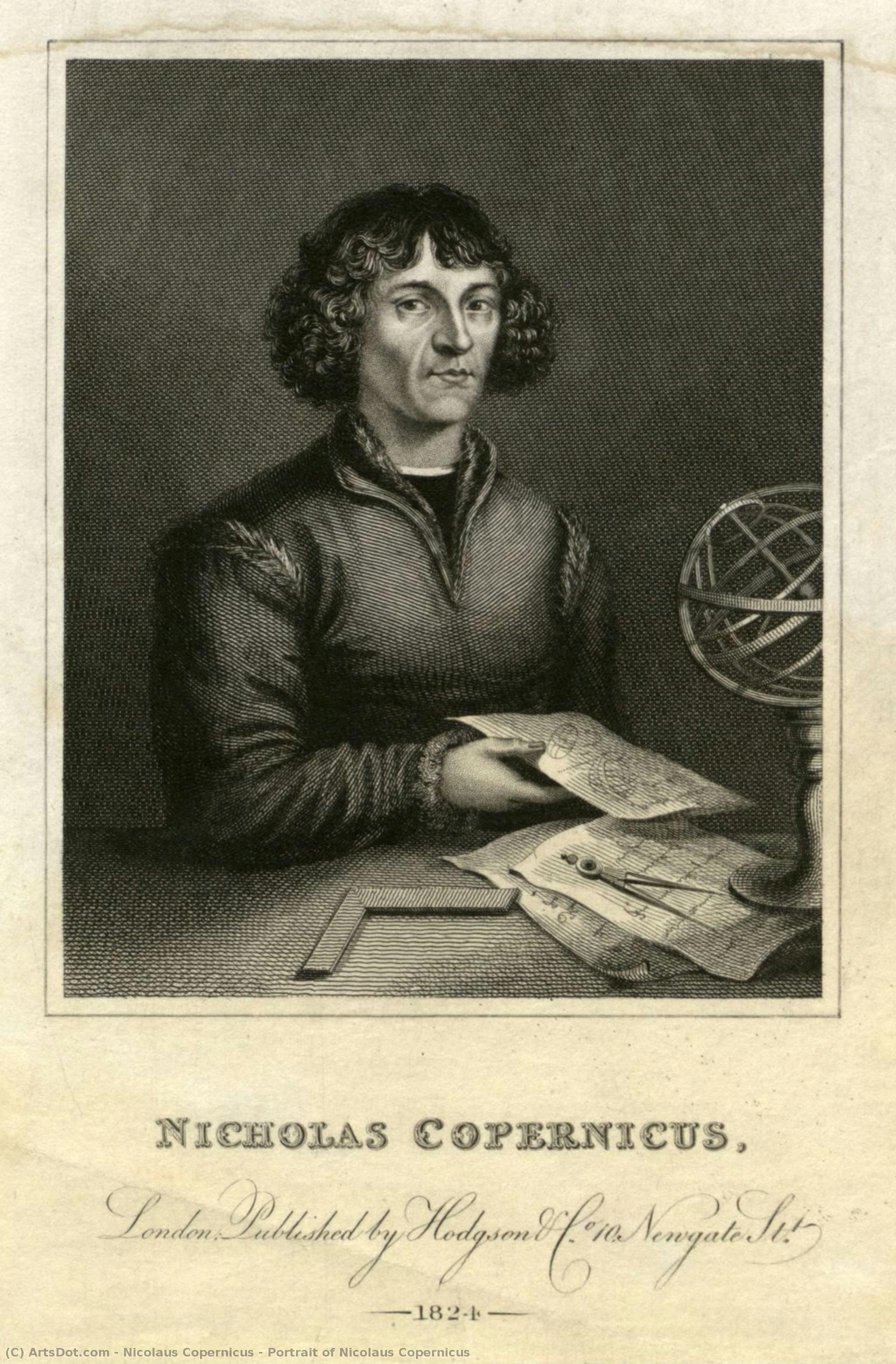 Portrait Of Nicolaus Copernicus — Nicolaus Copernicus