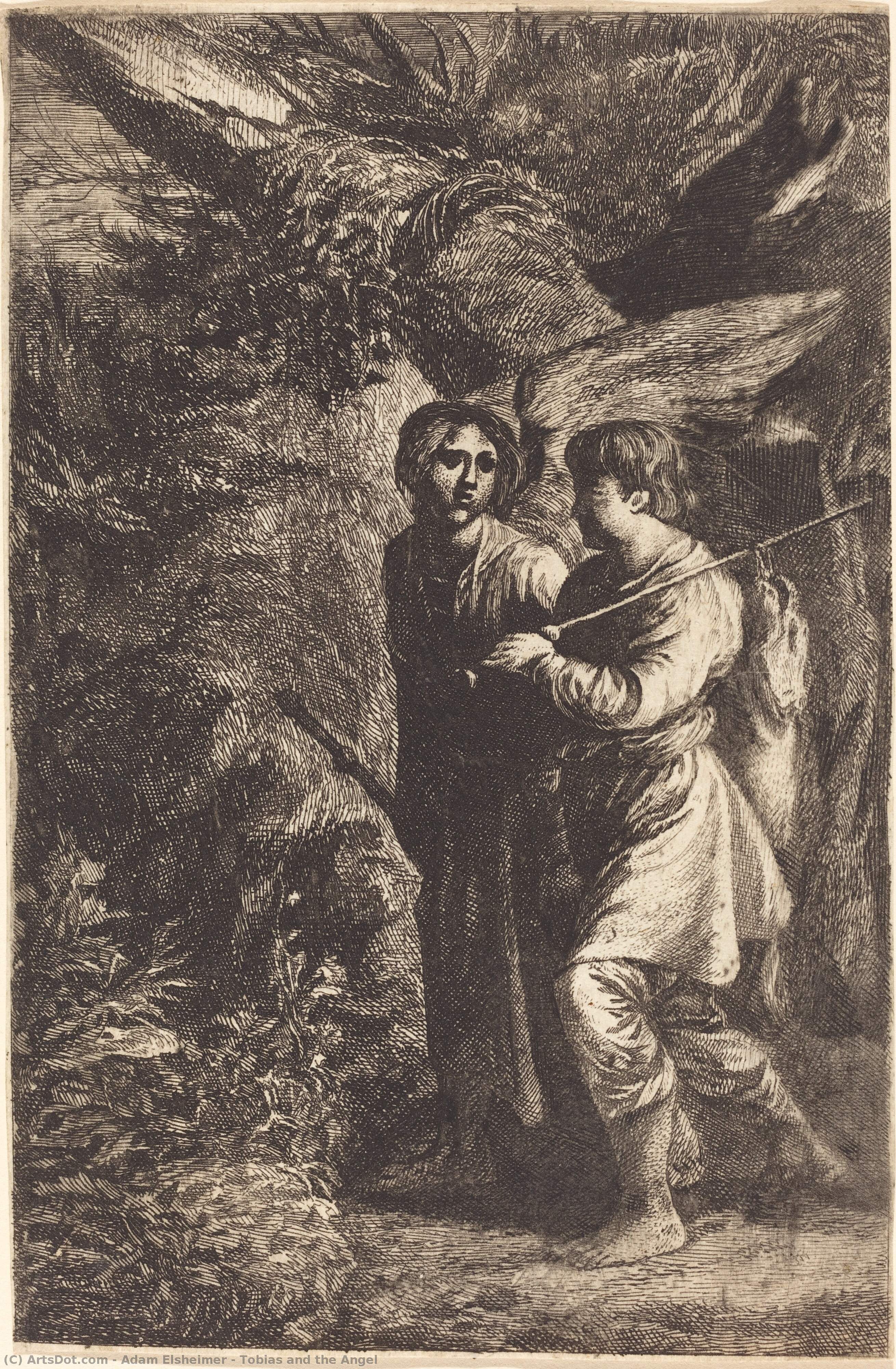 Tobias And The Angel — Adam Elsheimer