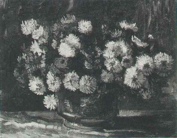 Bowl With Chrysanthemums — Vincent Willem Van Gogh