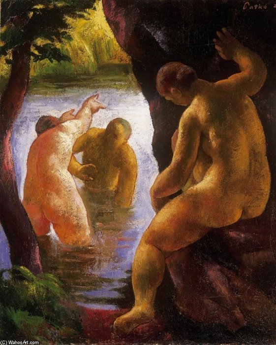 Bathers - — Karoly Patko