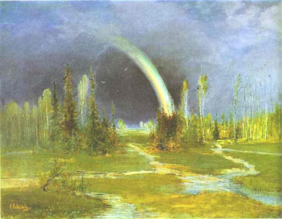 Landscape With A Rainbow — Алексеј Кондратевич Саврасов