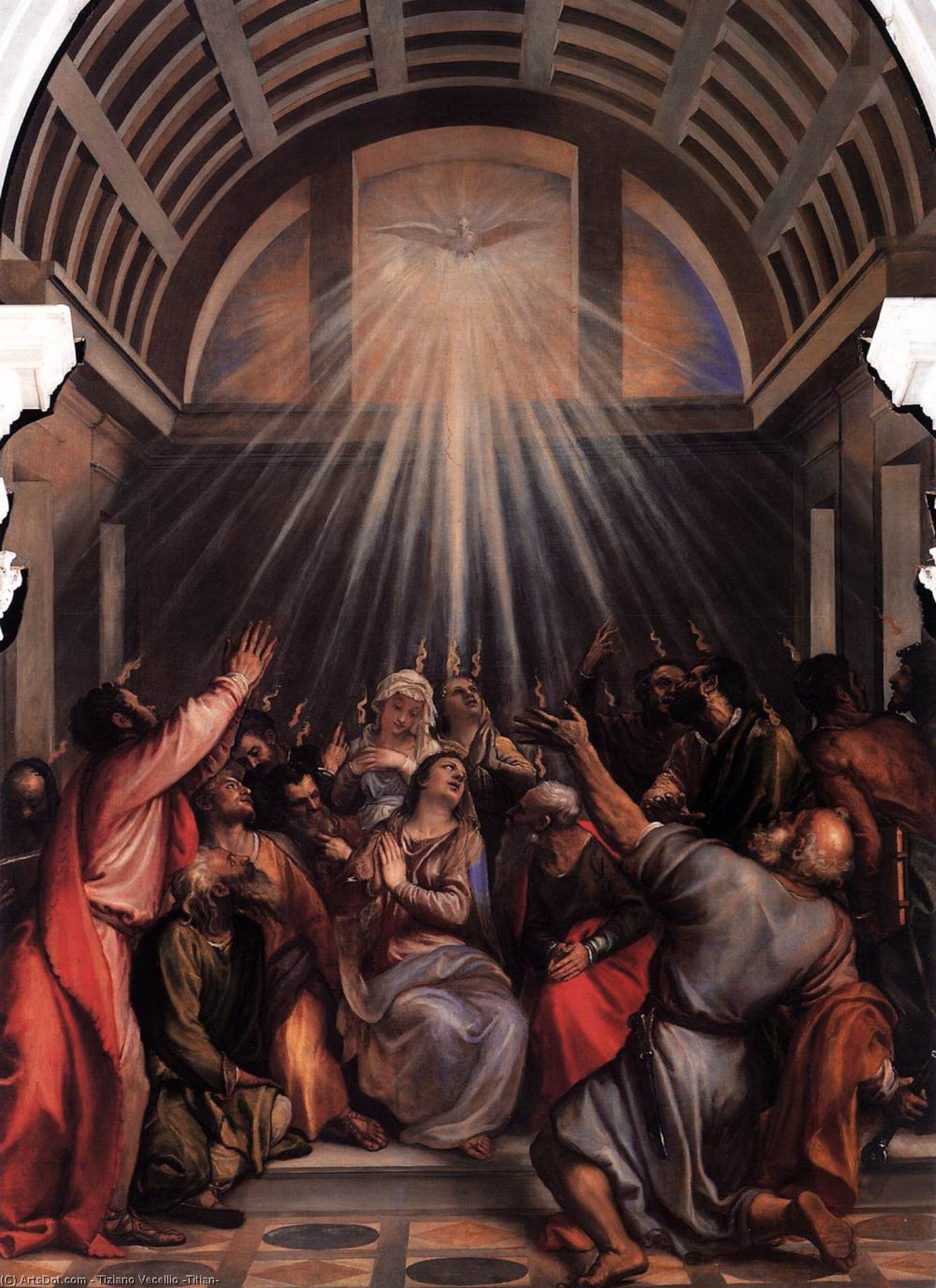 The Descent Of The Holy Ghost — Tiziano