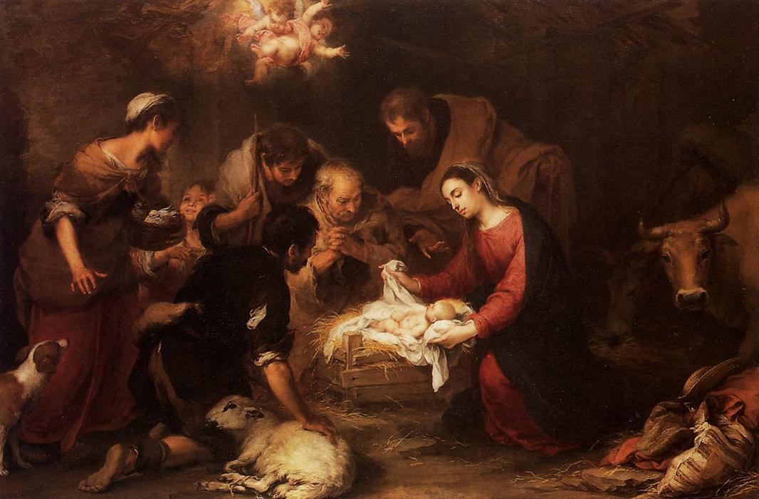Adoration Of The Shepherds — Bartolomé Esteban Murillo
