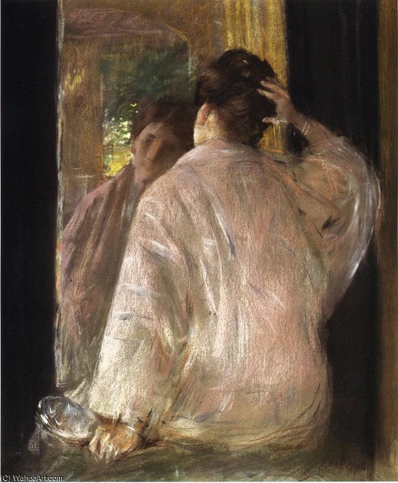 Dorothy (mirror) — William Merritt Chase