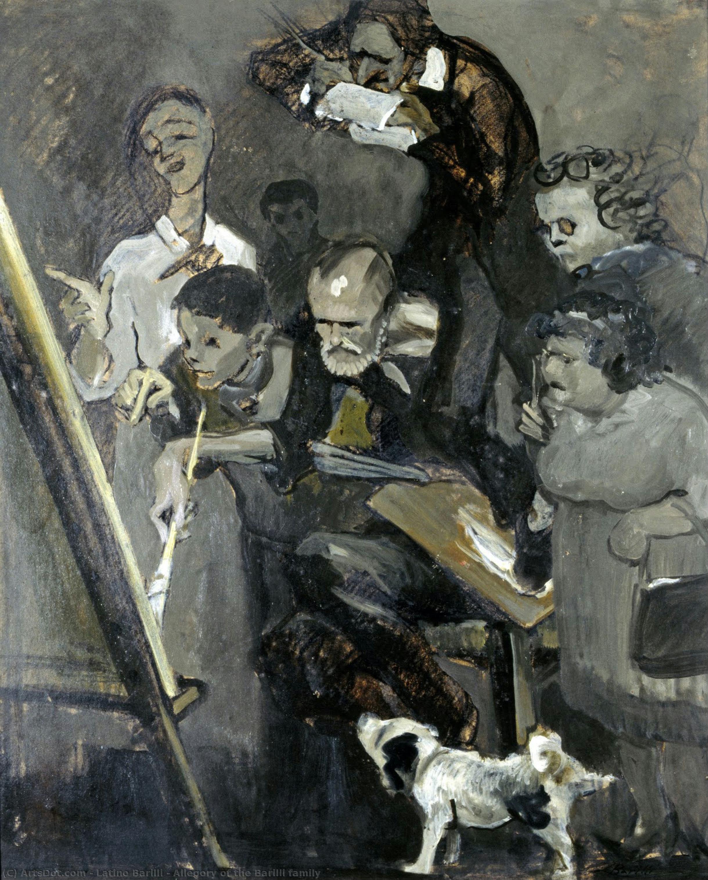Allegory Of The Barilli Family — Latino Barilli