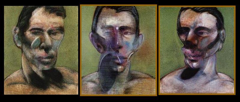 Three Studies For A Portrait Of Peter Beard — Francis Bacon